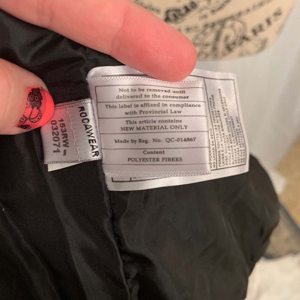 Red RocaWear Bomber Jacket - Picture 10 of 10